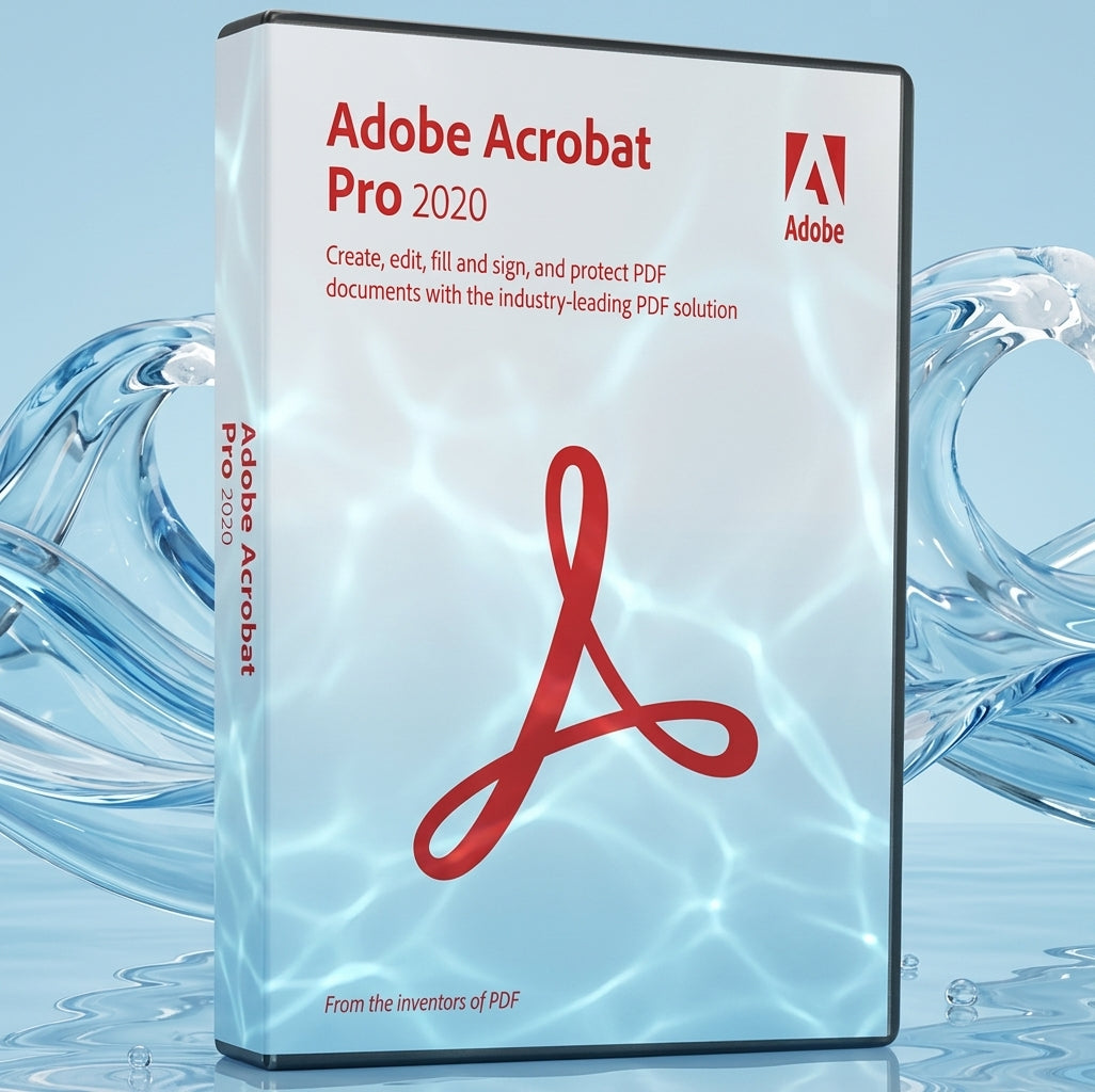 Adobe Acrobat Pro DC 2020 (1 PC, 3 Years) - Adobe Key - GLOBAL
